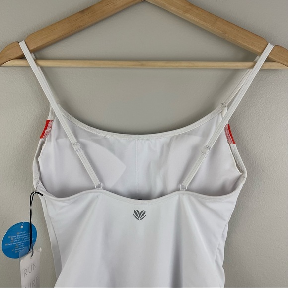 FOREVER 21 White Orange Malibu Graphic One Piece Swimsuit NEW - Picture 9 of 14